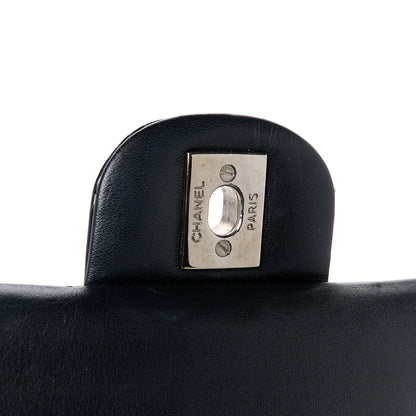 Chanel Patent Quilted Medium Double Flap Black 6 of 12