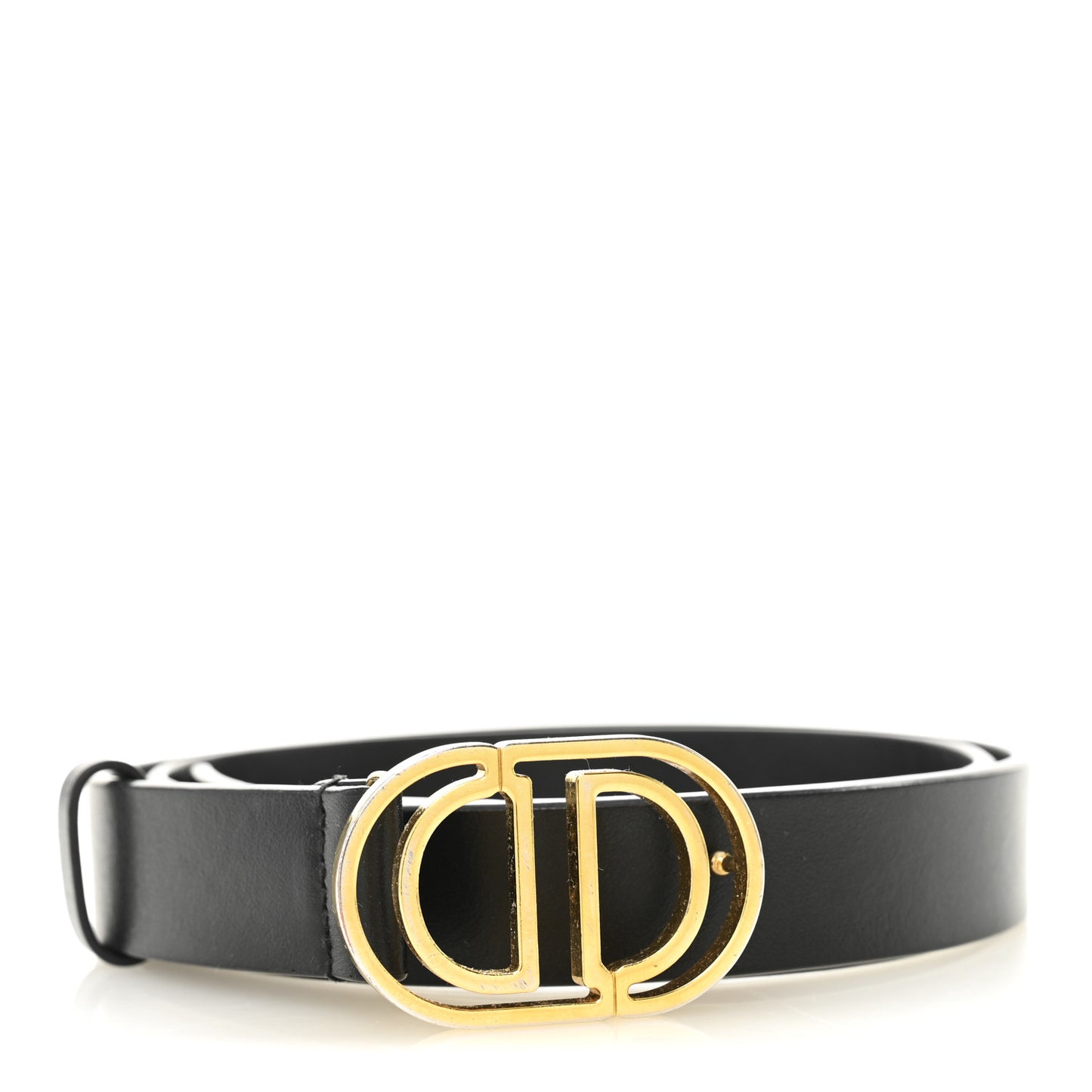 Calfskin 30 Montaigne Cut-Out CD Belt 85 34 Black