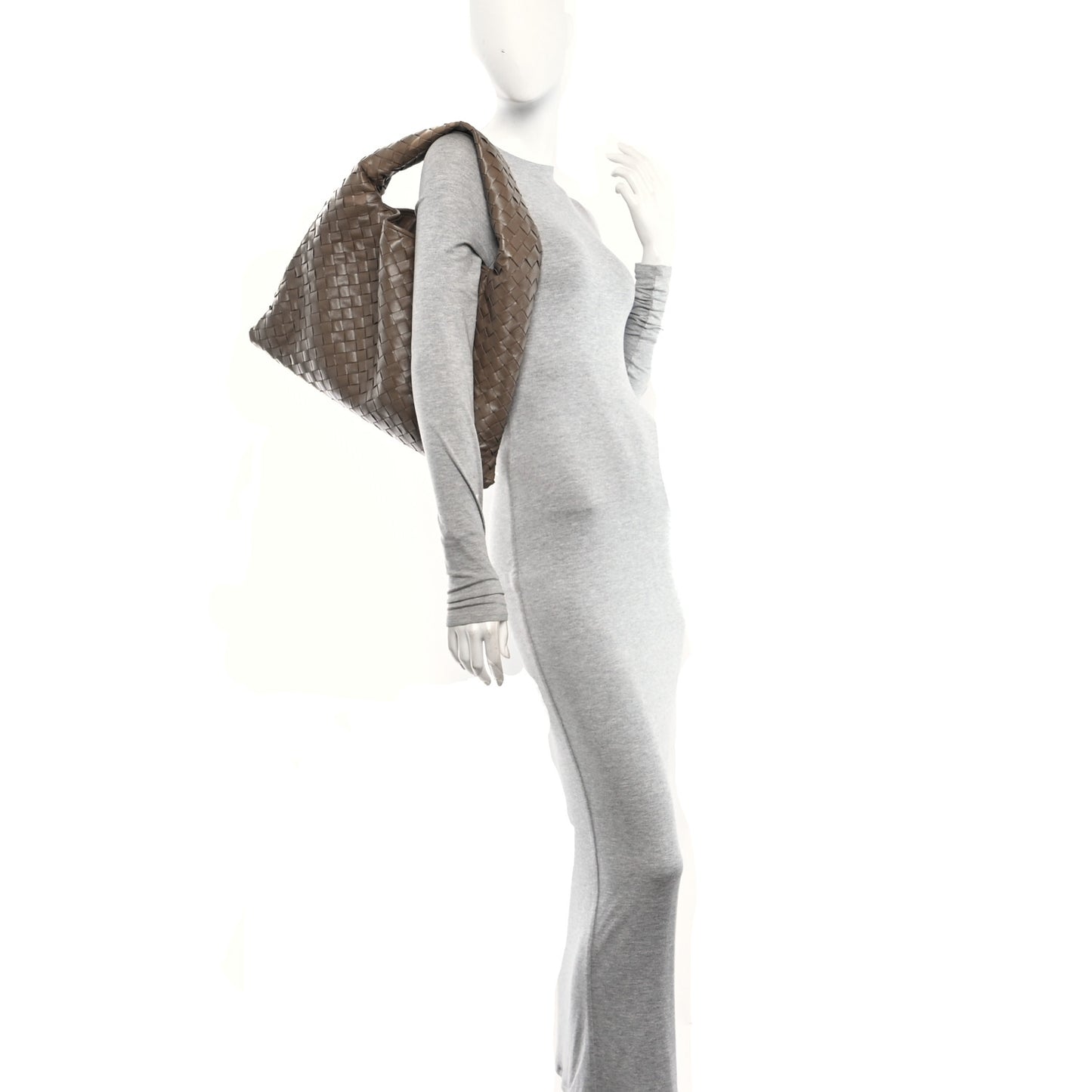 Calfskin Intrecciato Small Hop Pinecone