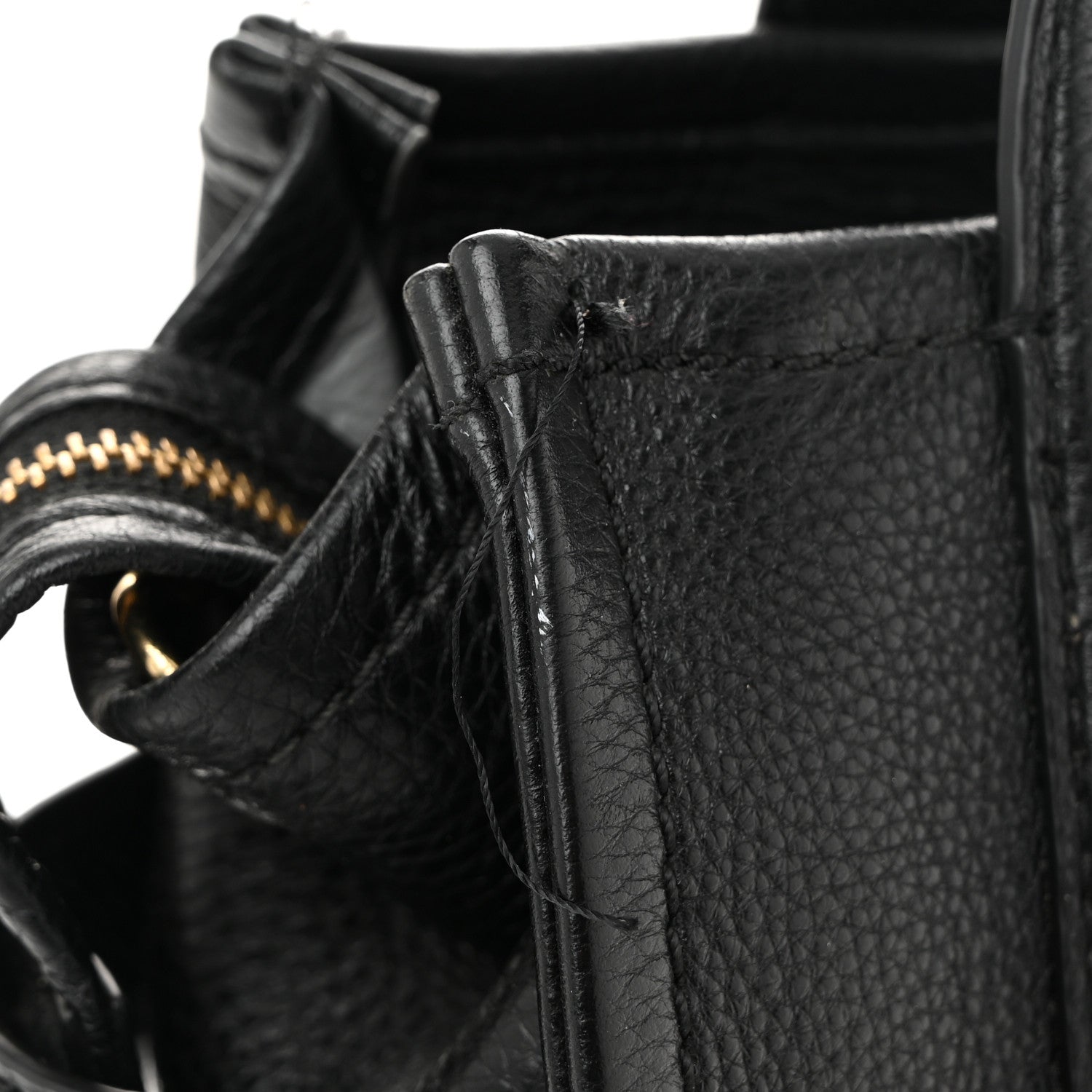 Marc Jacobs Grained Calfskin Small The Tote Bag Black 13 of 14