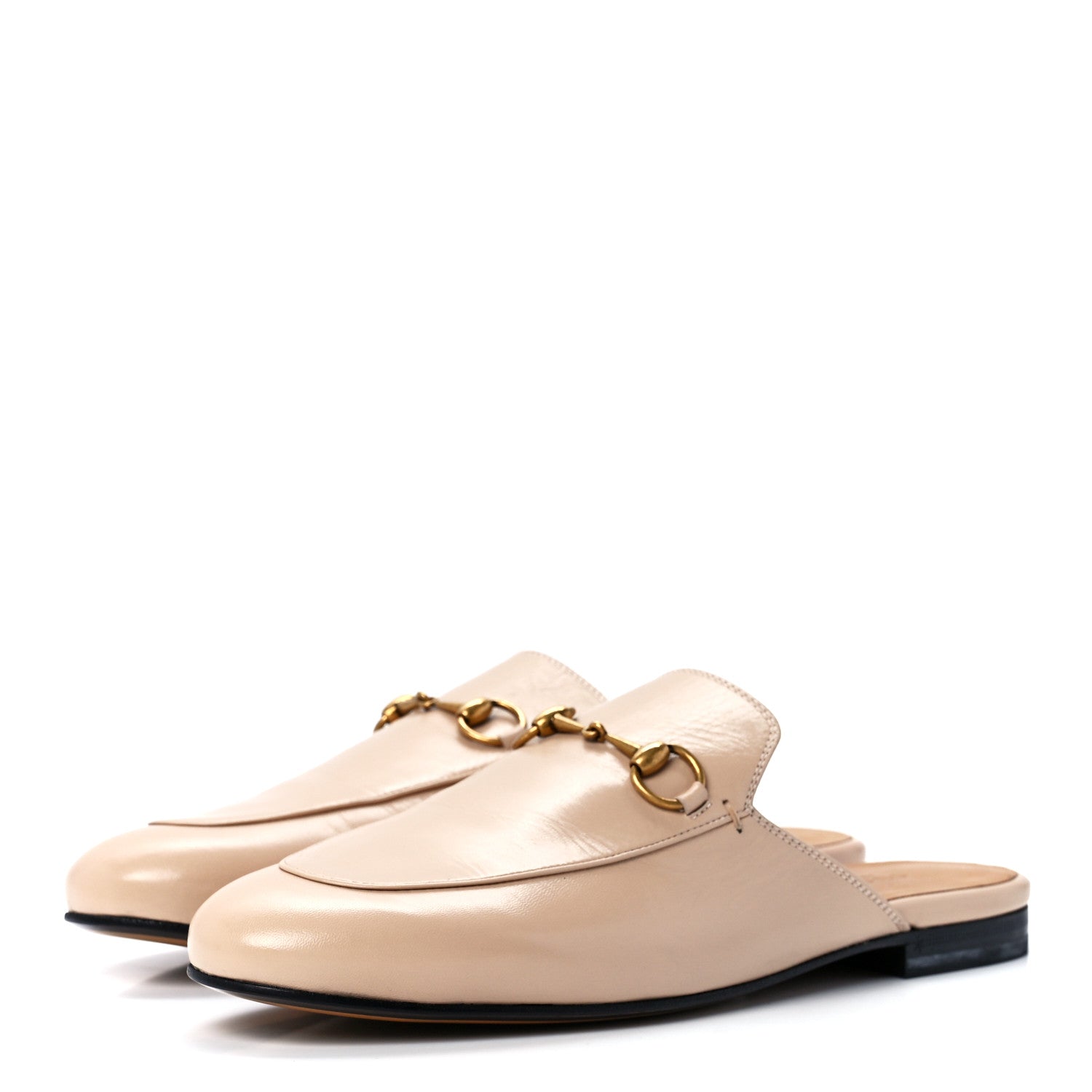 Gucci Malaga Kid Womens Princetown Slippers 39 Skin Rose 3 of 9