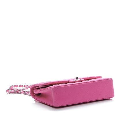Chanel Iridescent Caviar Quilted Medium Double Flap Pink 4 of 8