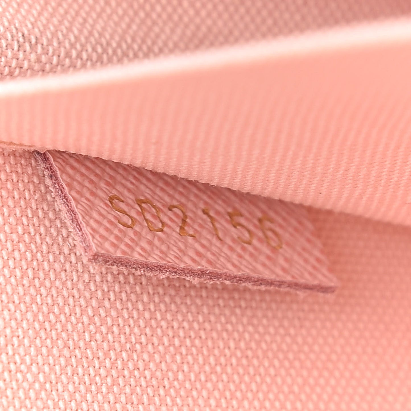 Damier Azur Pochette Felicie Chain Wallet Rose Ballerine
