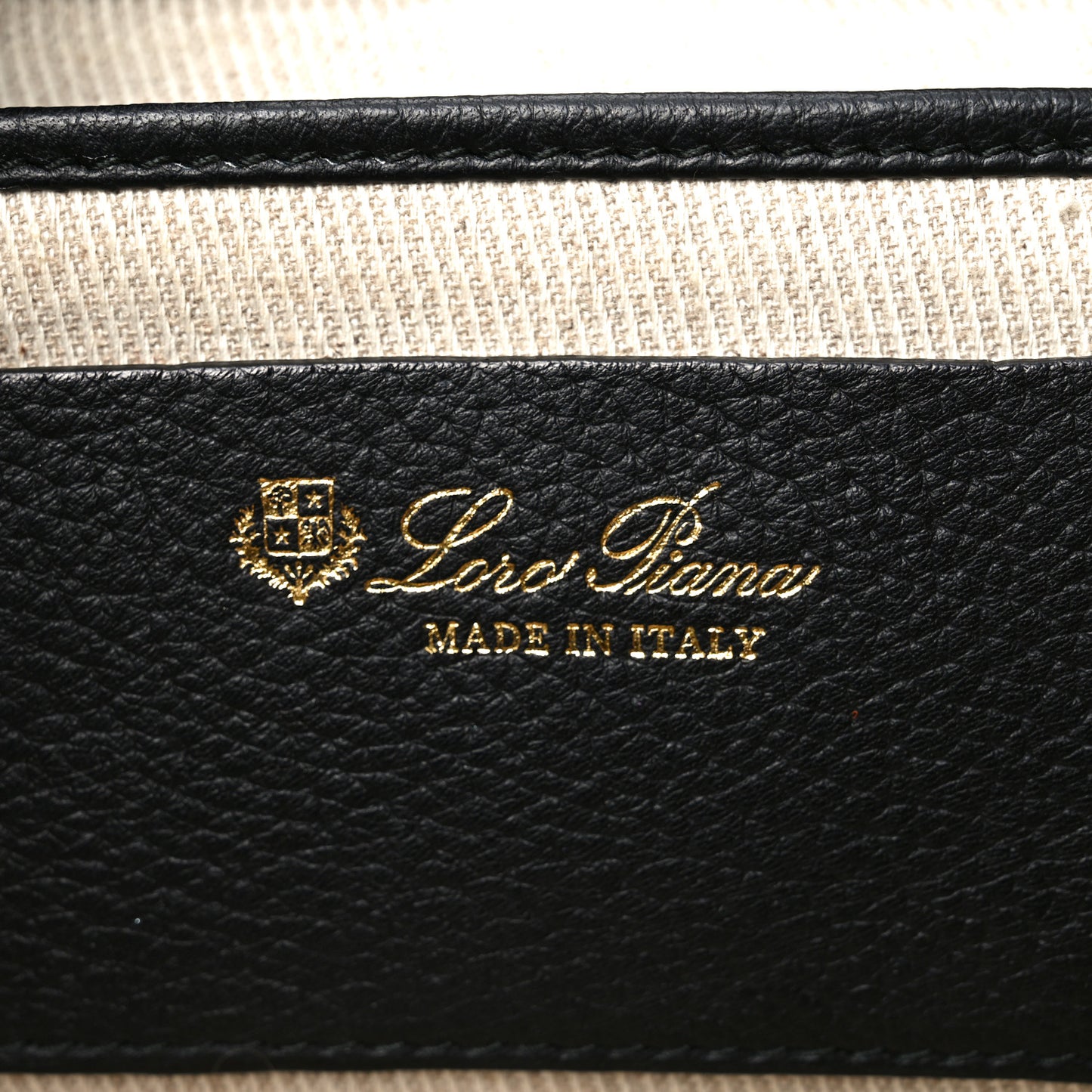 Grained Calfskin Bellevue Odessa Black