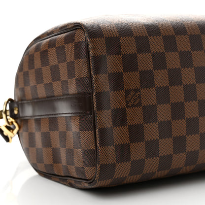 Louis Vuitton Damier Ebene Speedy Bandouliere 25 9 of 10