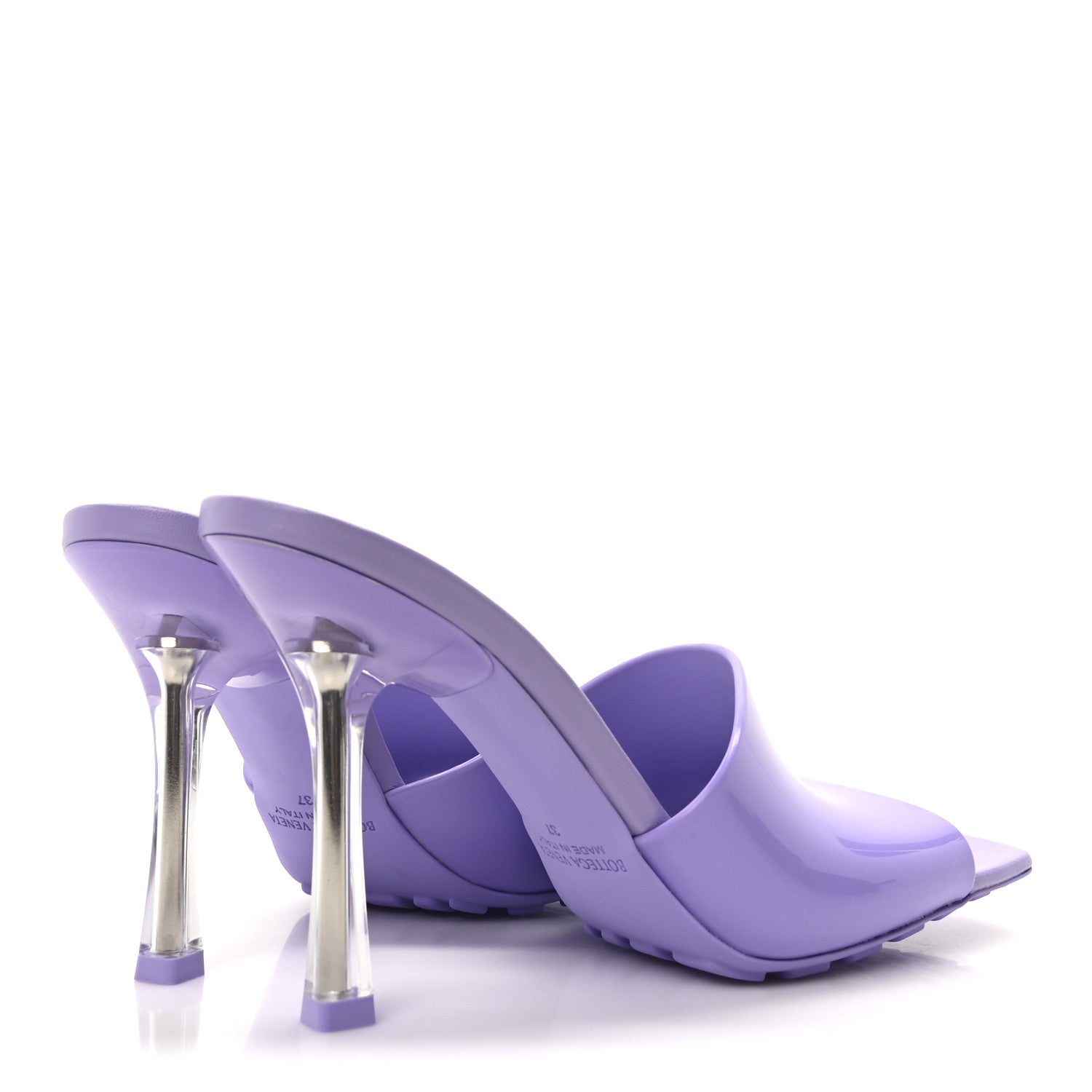 Bottega Veneta Rubber Pudding Stretch Sandals 37 Wisteria 5 of 9