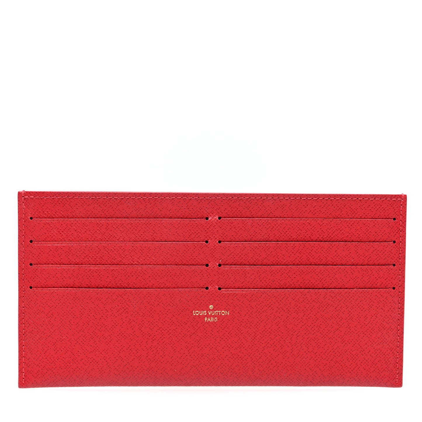 Calfskin Felicie Card Holder Insert Cherry