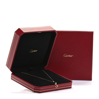 Cartier 18K Yellow Gold Diamond XS D'Amour Pendant Necklace 4 of 5