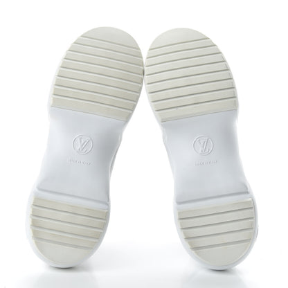 Louis Vuitton Patent Monogram Stripe LV Archlight Sneakers 39 White Blue 5 of 8