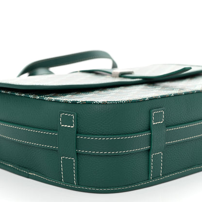 Goyard Goyardine Belvedere II MM Messenger Bag Green 9 of 10