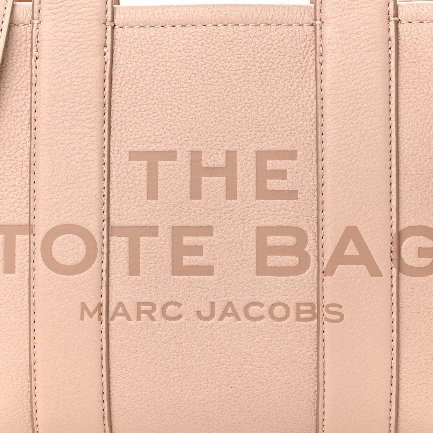 Grained Calfskin Small The Tote Bag Rose Dust