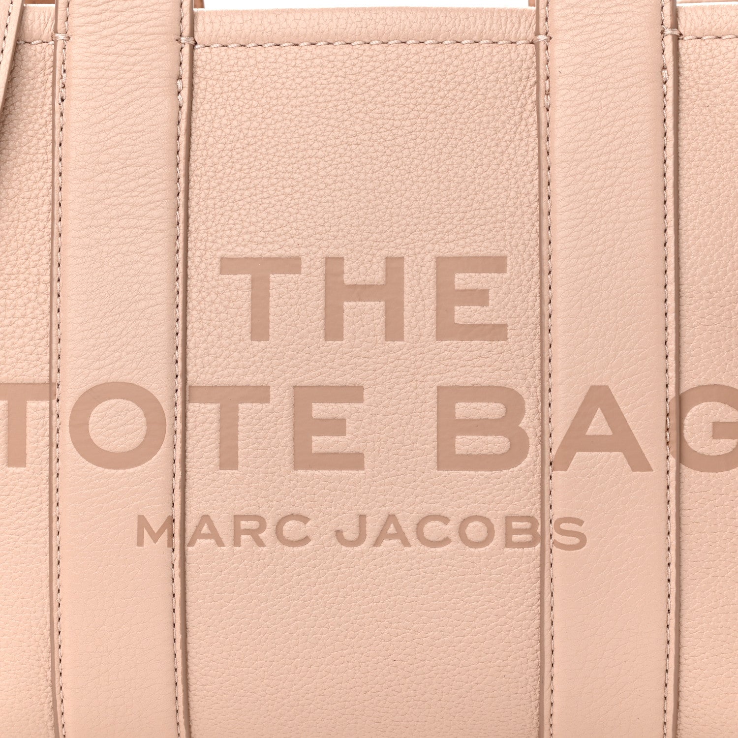 Marc Jacobs Grained Calfskin Small The Tote Bag Rose Dust 8 of 10