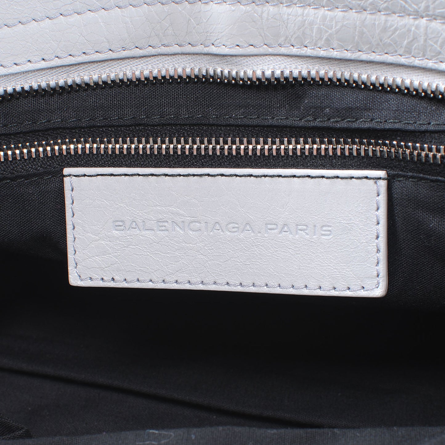 Agneau Giant 12 Silver Hardware City Gris Glace