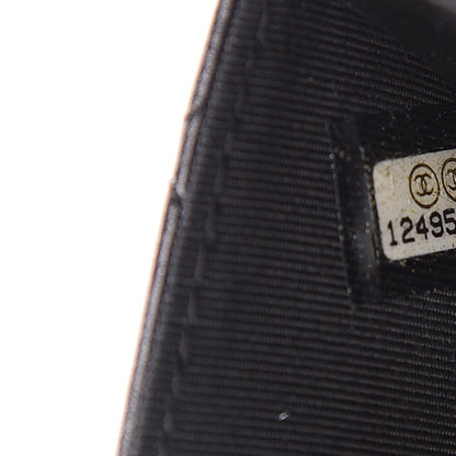 Chanel Aged Calfskin Quilted Reissue Wallet On Chain WOC So Black 7 of 10