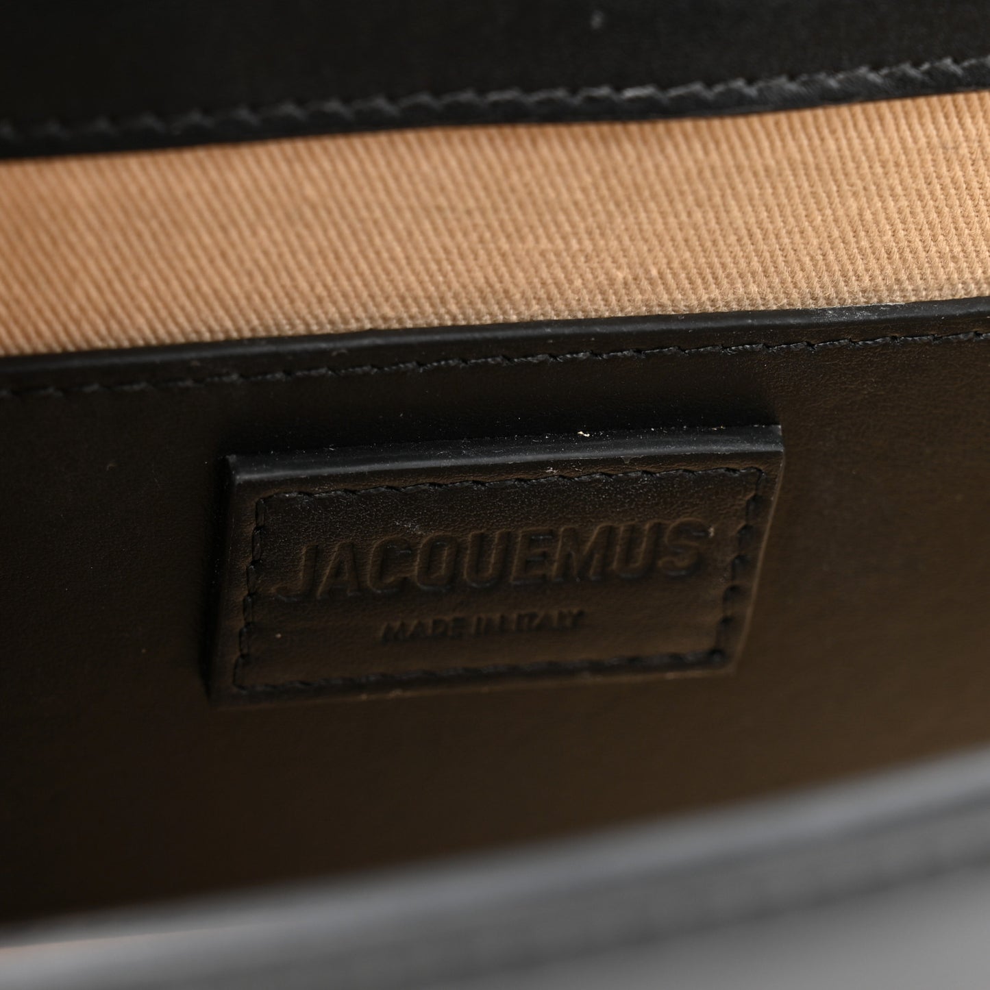 Smooth Calfskin Le Grand Bambino Black
