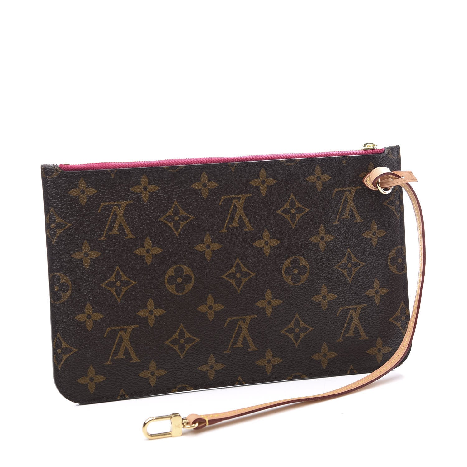 Louis Vuitton Monogram Neverfull MM GM Pochette Pivoine 2 of 8