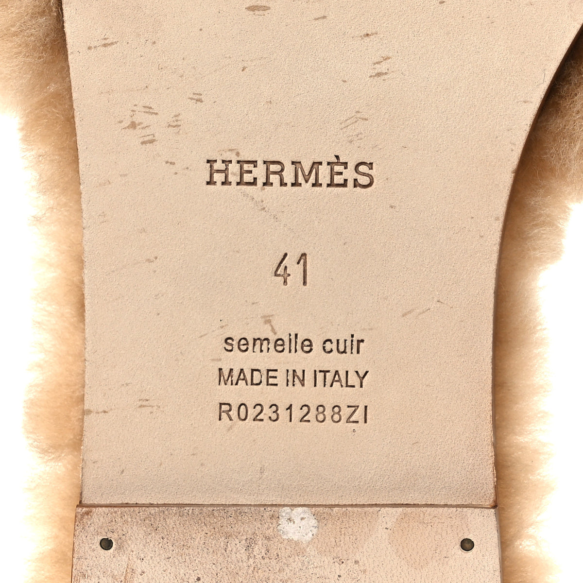 Woolskin Oran Sandals 41 Beige Argile