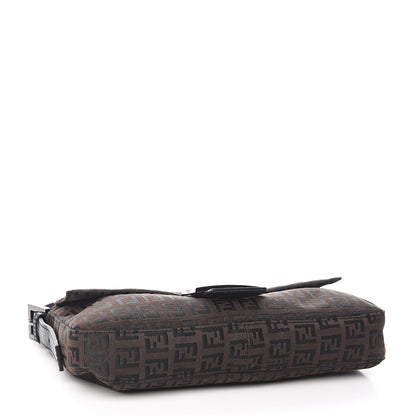 Fendi Zucchino Vitello Baguette Black Moro 4 of 10