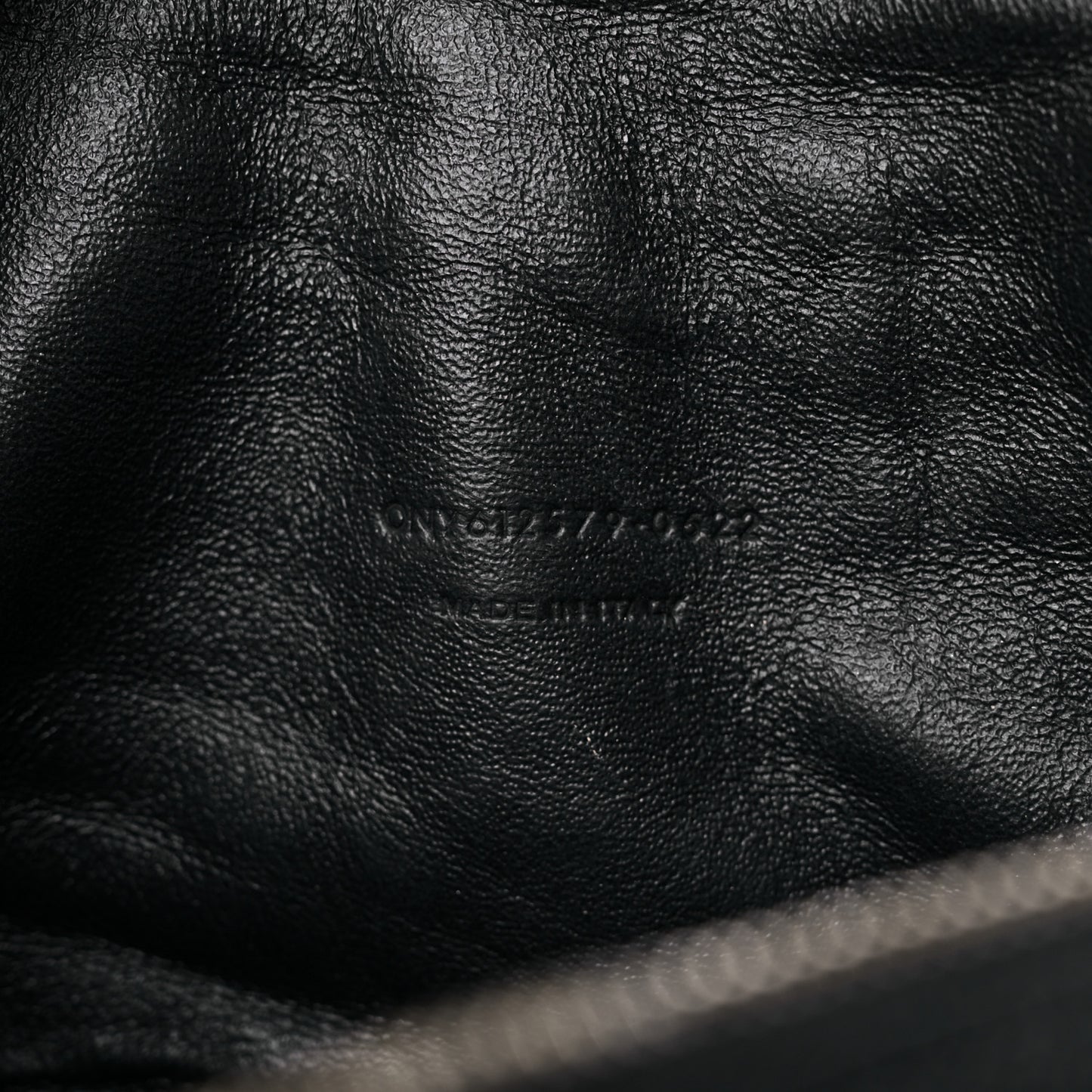Grain De Poudre Matelasse Monogram Mini Lou Camera Bag Black