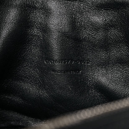 Saint Laurent Grain De Poudre Matelasse Monogram Mini Lou Camera Bag Black 7 of 13