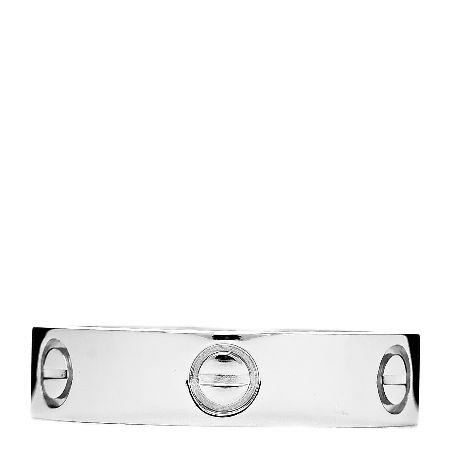Cartier Platinum 5.5mm LOVE Ring 62 10 1 of 7