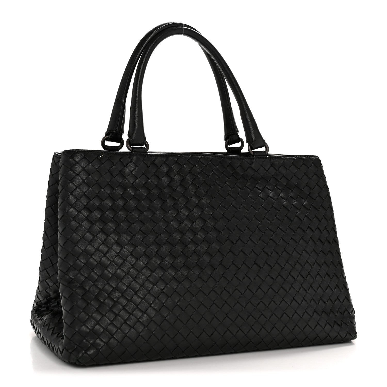 Bottega Veneta Nappa Intrecciato Milano Tote Black 7 of 29