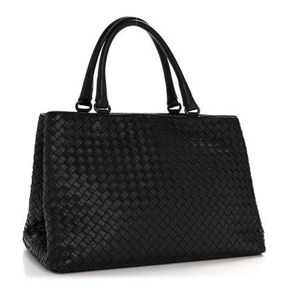 Bottega Veneta Nappa Intrecciato Milano Tote Black 7 of 29