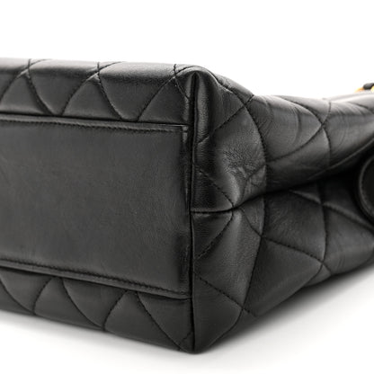 Chanel Lambskin Quilted Shoulder Bag Black 11 of 13