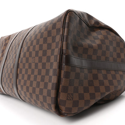 Louis Vuitton Damier Ebene Keepall 55 15 of 16