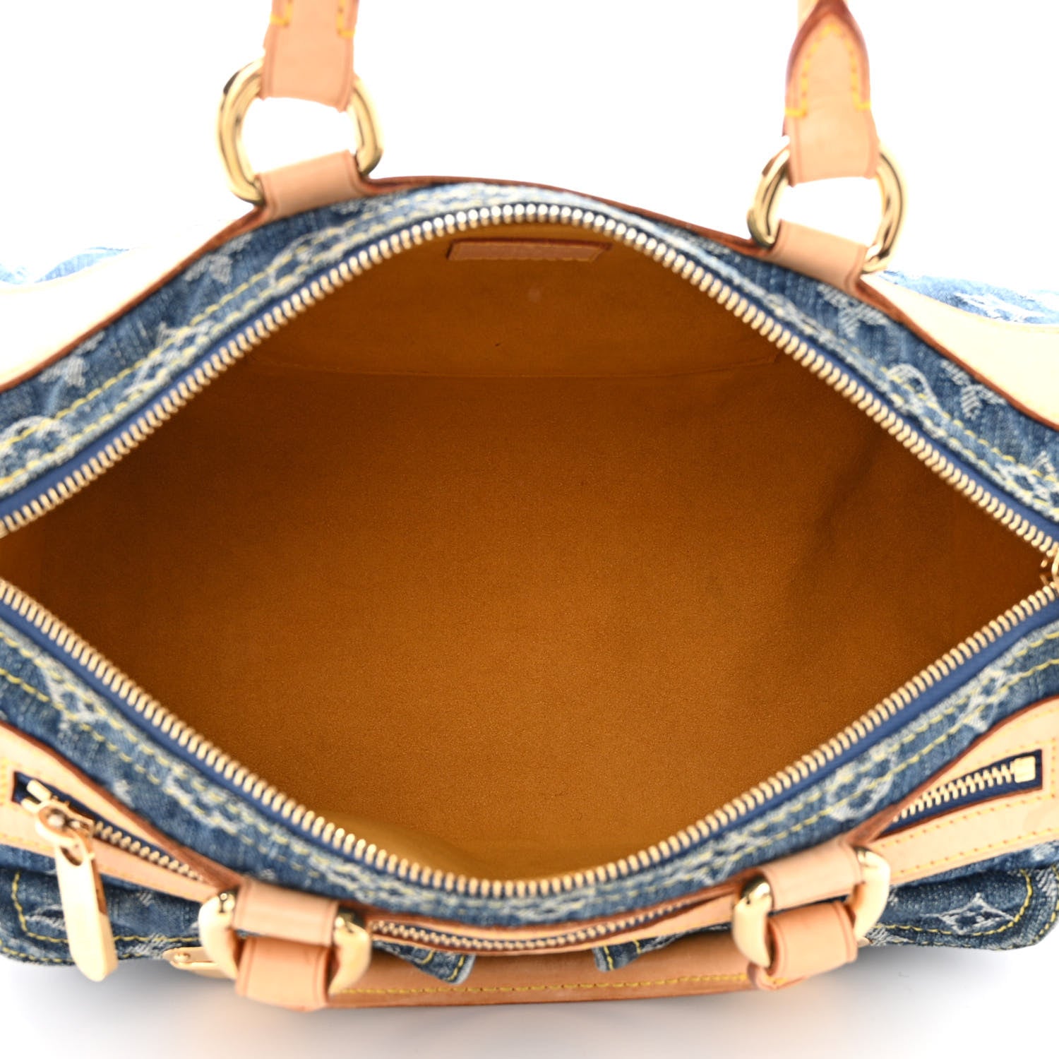 Louis Vuitton Monogram Denim Neo Speedy Blue 5 of 12