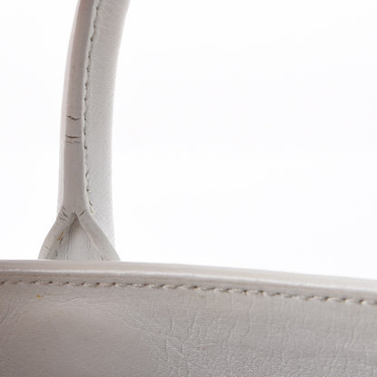 Saint Laurent Calfskin Nano Sac de Jour Dove White 17 of 17