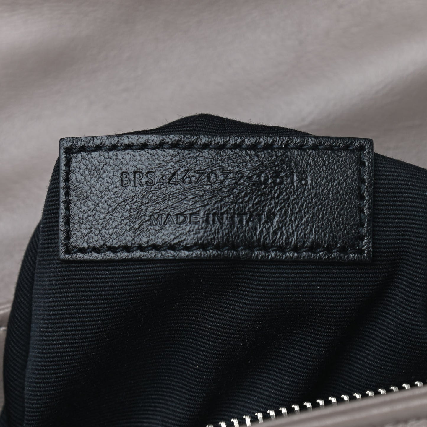 Calfskin Y Quilted Monogram Toy Loulou Satchel Dusty Grey