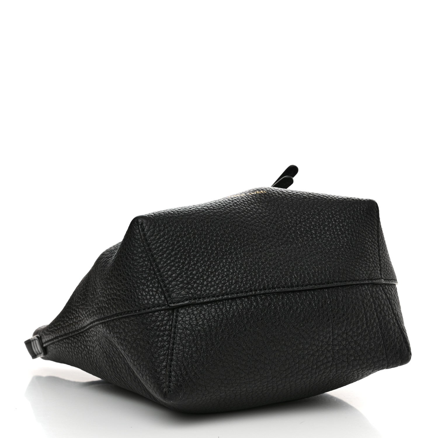 Mansur Gavriel Tumbled Calfskin Mini Bucket Bag Black 4 of 10