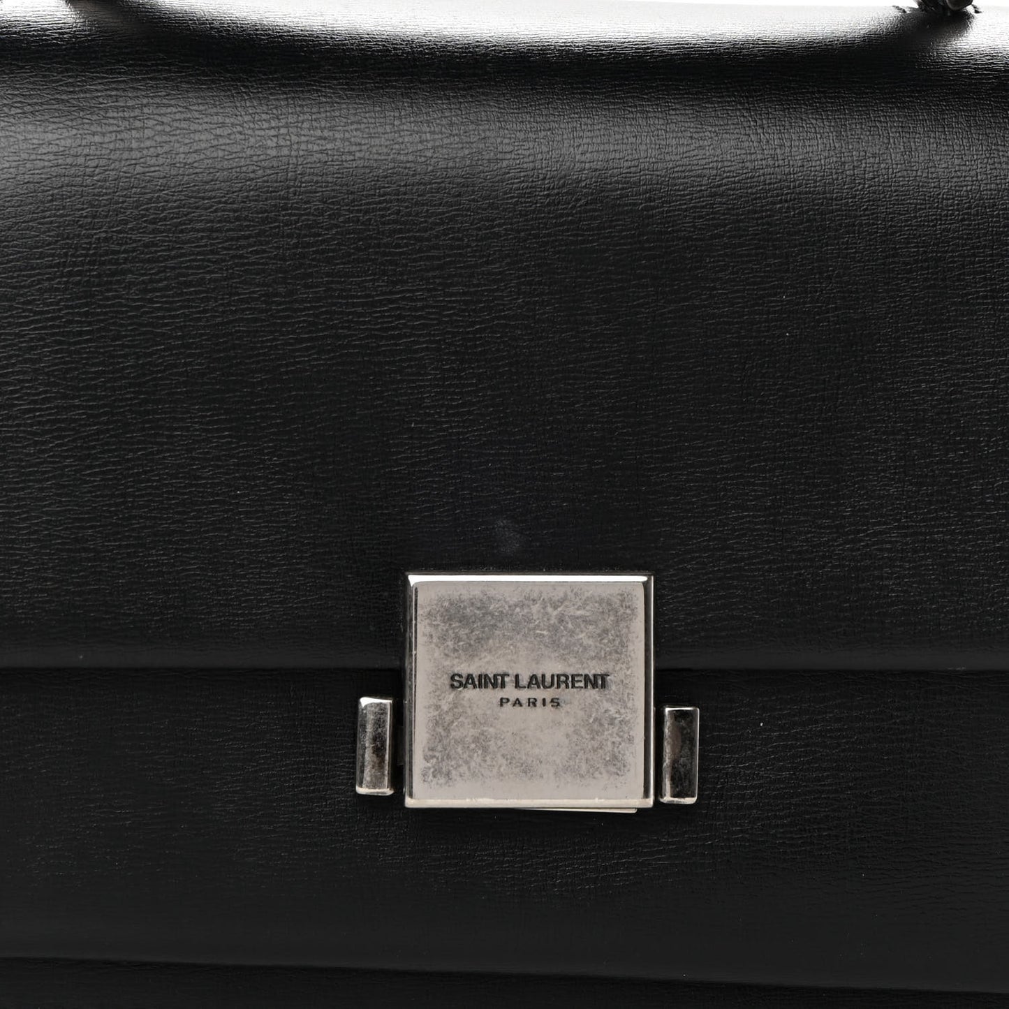 Calfskin Medium Bellechasse Satchel Black