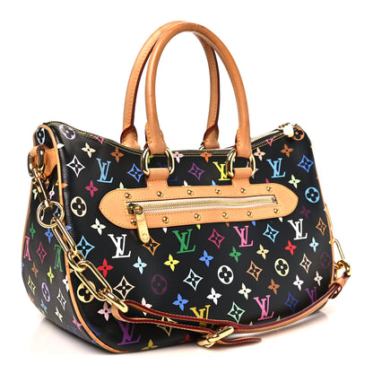 Louis Vuitton Monogram Multicolor Rita Black 3 of 10