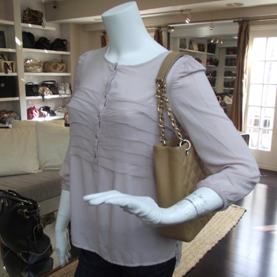 Chanel Caviar Petit Shopping Tote PST Beige 2 of 12