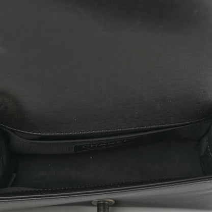 Chanel Lambskin Pleated Small Boy Flap Black 5 of 11