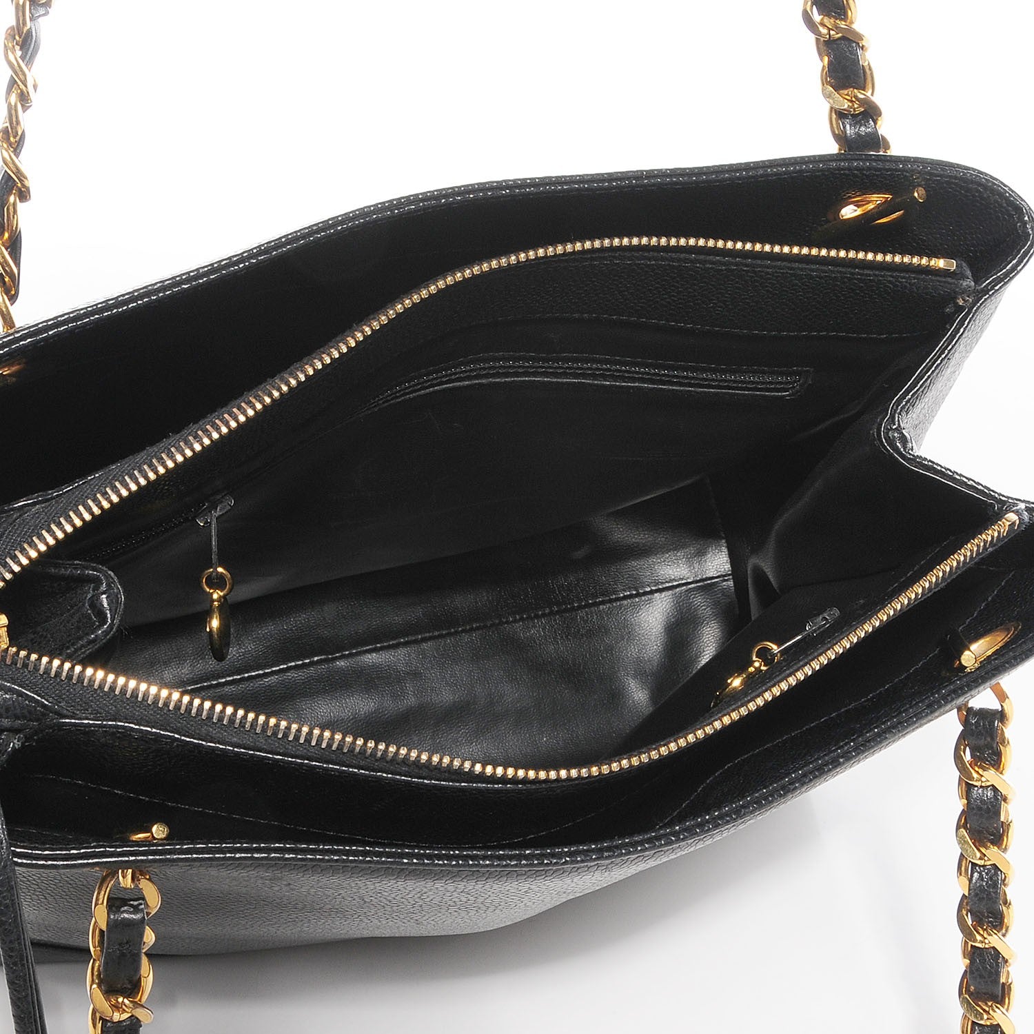 Chanel Caviar CC Shoulder Bag Black 5 of 8