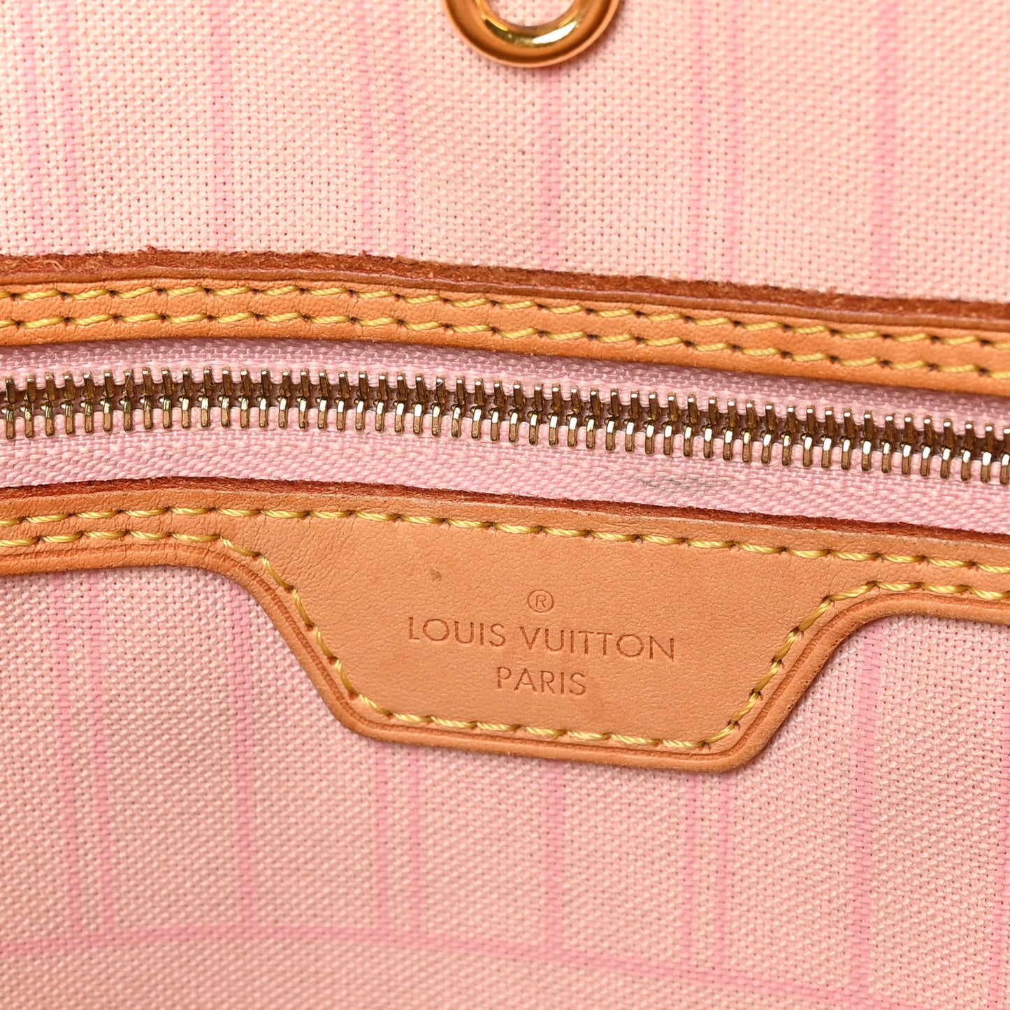 Damier Azur Neo Neverfull MM Rose Ballerine