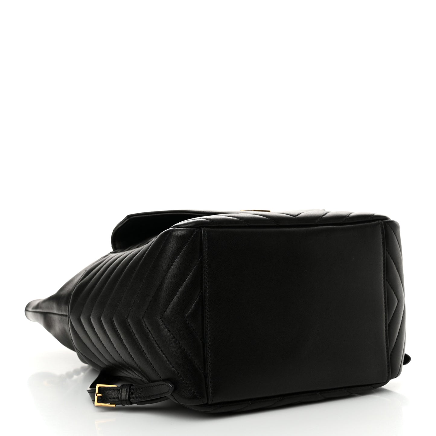 Lambskin Matelasse Monogram Joe Backpack Black