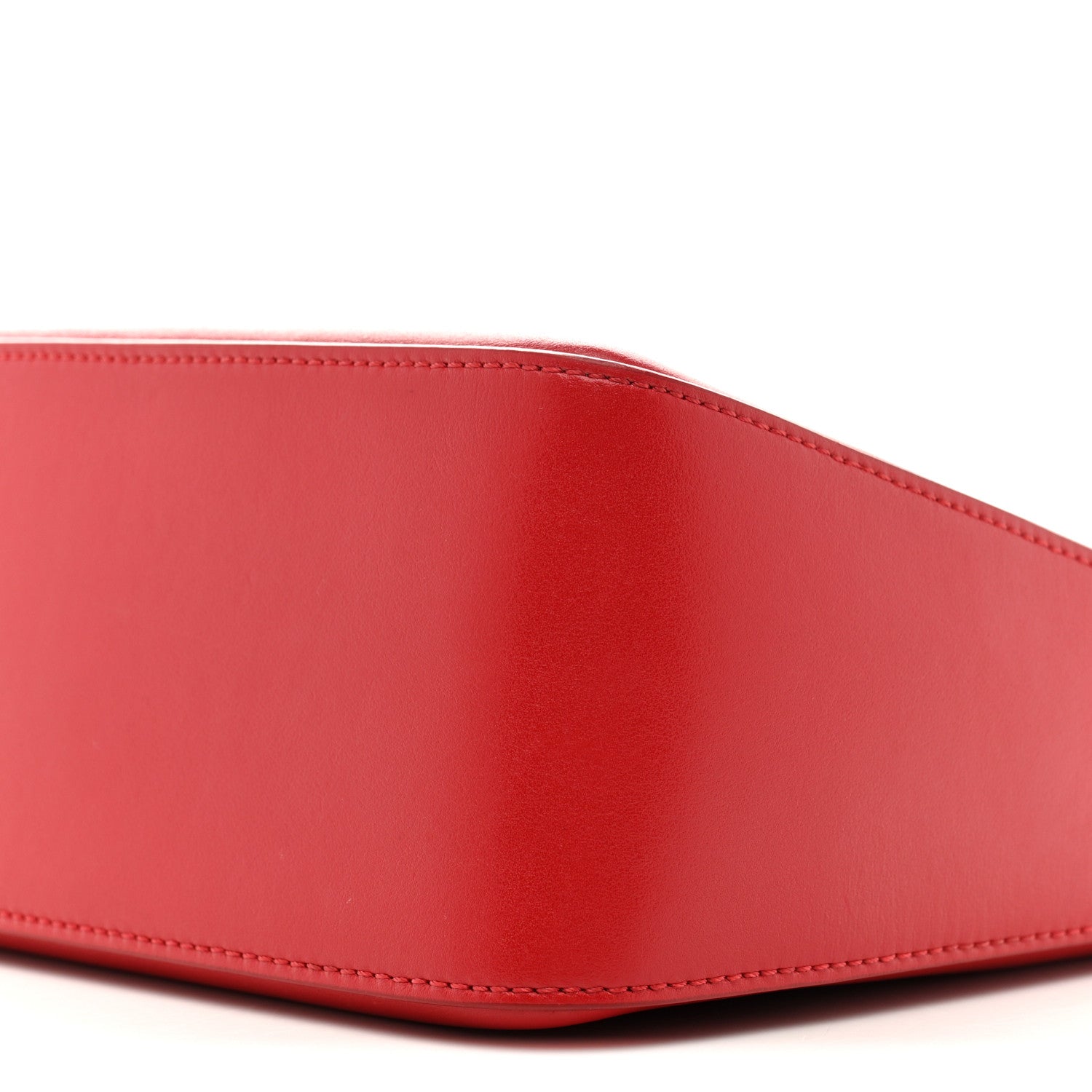 Givenchy Smooth Calfskin Small Moon Cut Out Shoulder Bag Dark Red 10 of 11