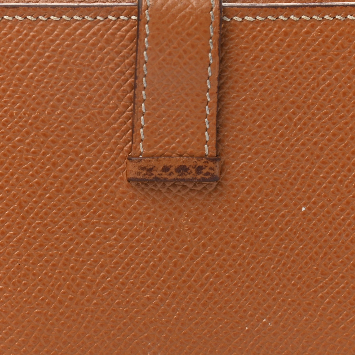 Hermes Epsom Bearn Gusset Wallet Gold 36 of 40