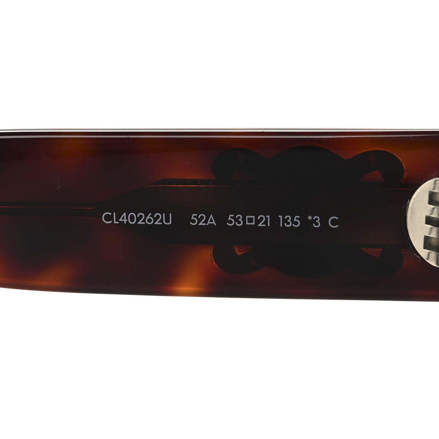 Celine Acetate Triomphe 01 Sunglasses CL40262U Tortoise 6 of 7