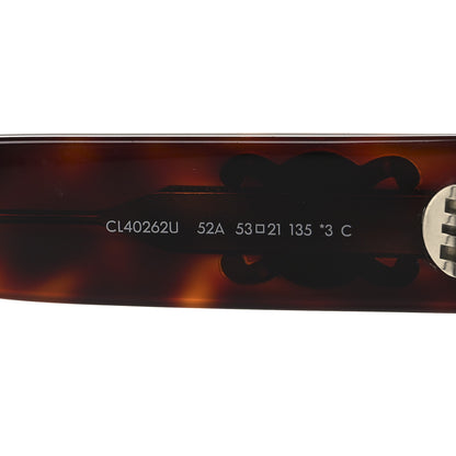 Celine Acetate Triomphe 01 Sunglasses CL40262U Tortoise 6 of 7