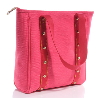 Louis Vuitton Toile Antigua Cabas MM Pink 3 of 8