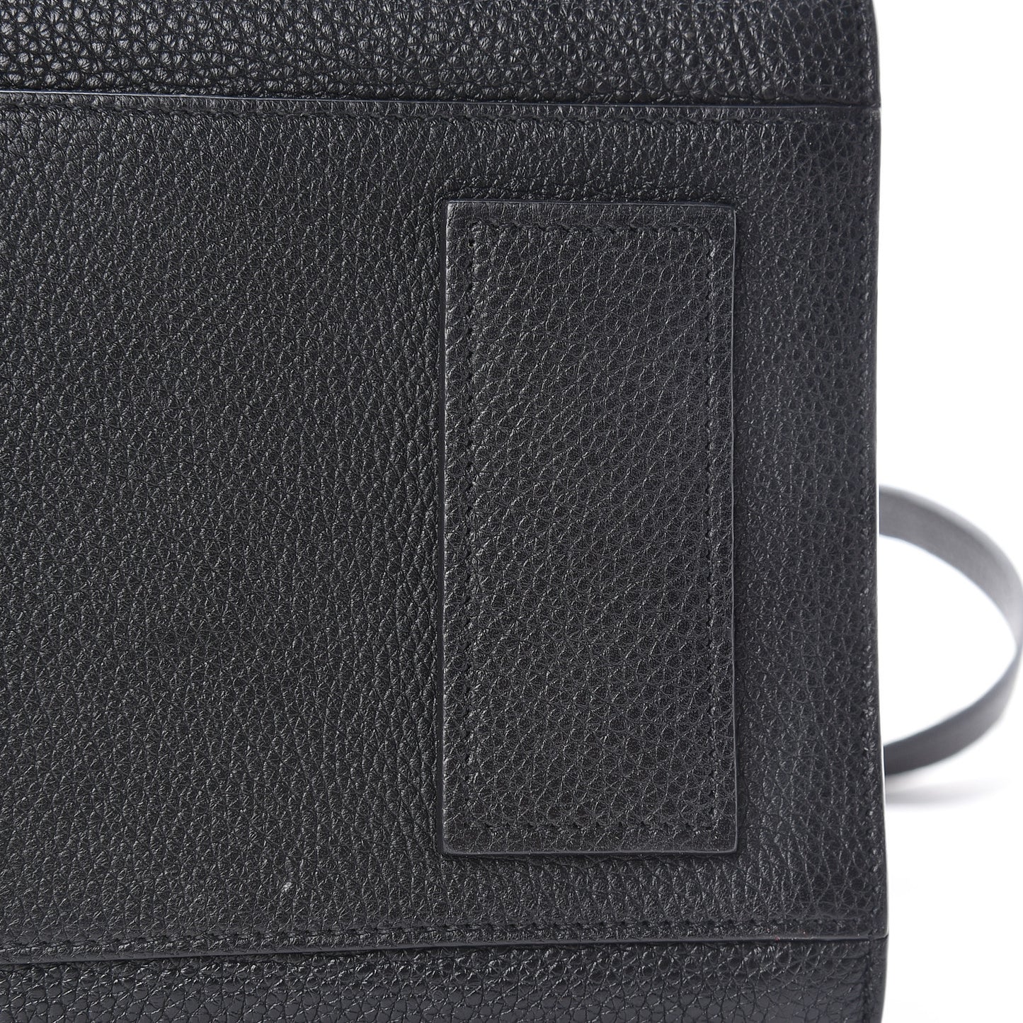 Grained Calfskin Small Supple Sac De Jour Black