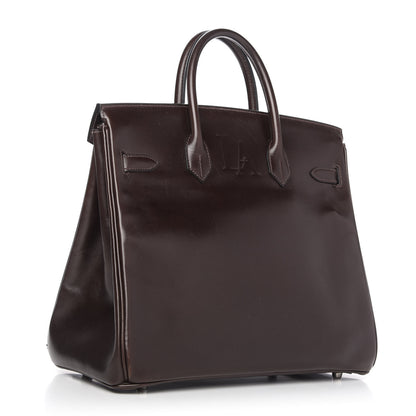 Hermes Box HAC Birkin 32 Chocolate 3 of 11