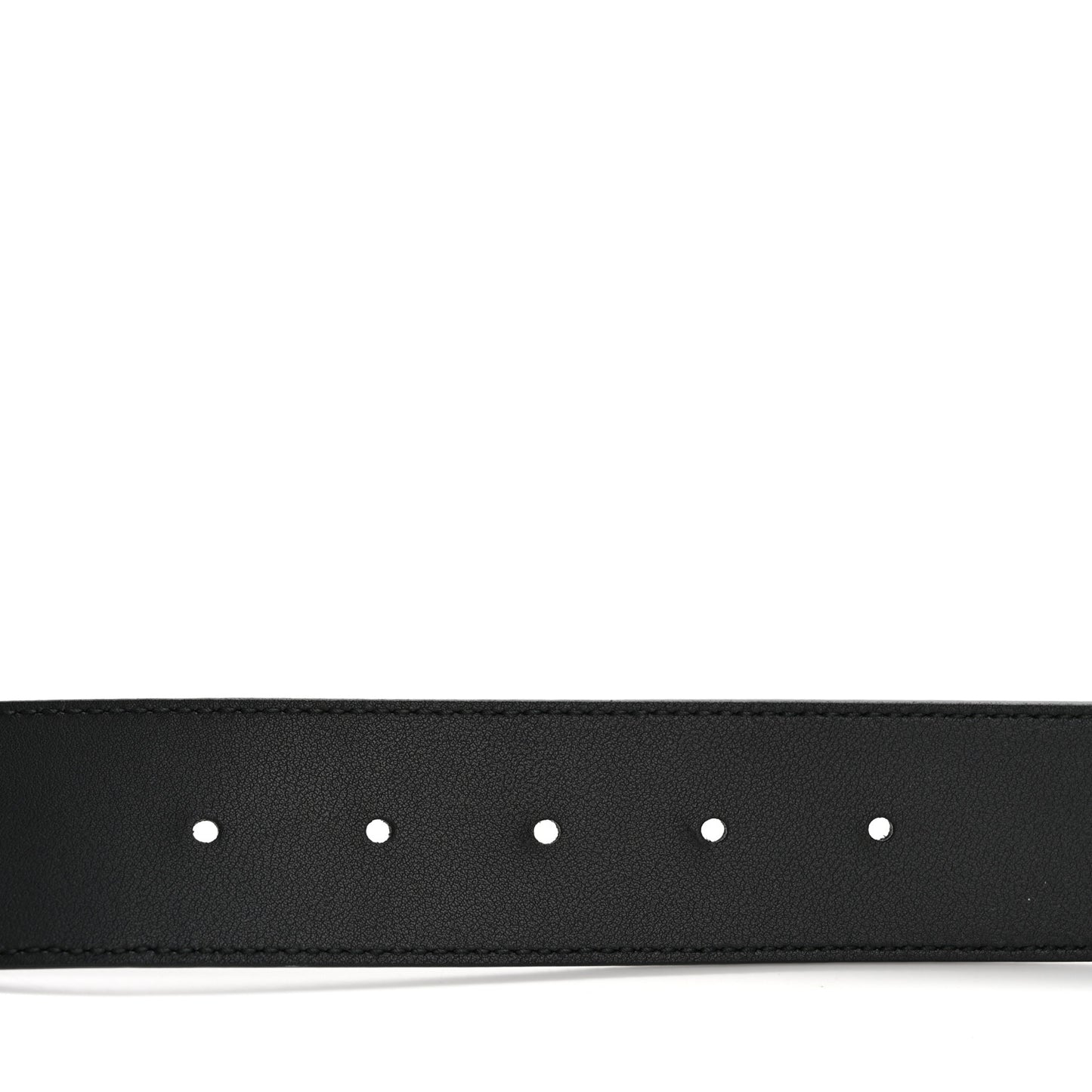Textured Calfskin Double G 40mm Belt 75 30 Black
