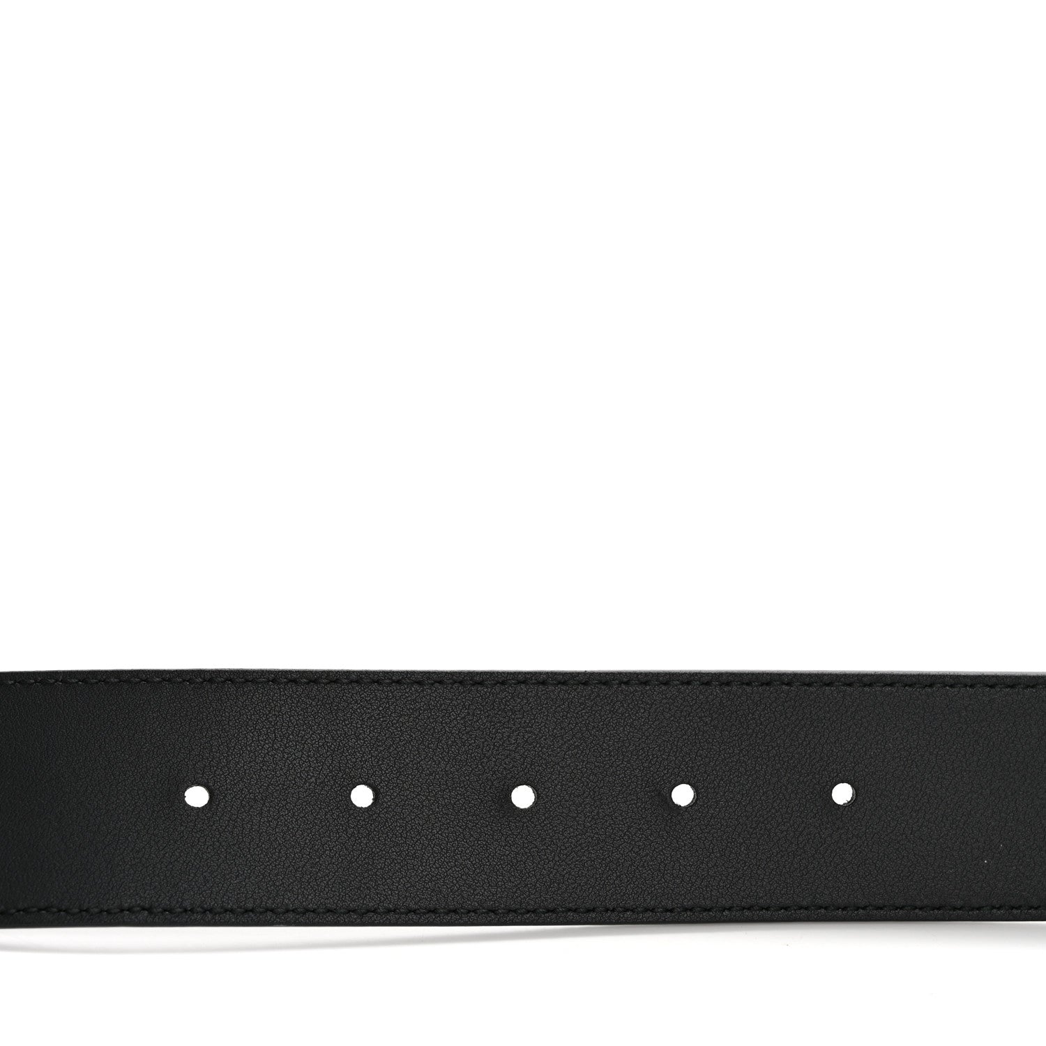 Gucci Textured Calfskin Double G 40mm Belt 75 30 Black 4 of 6