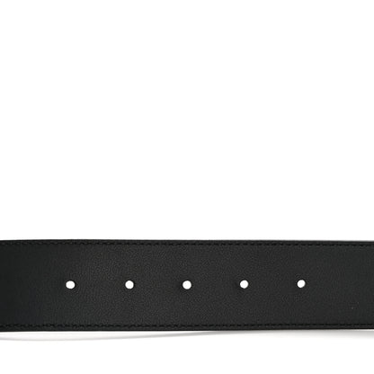 Gucci Textured Calfskin Double G 40mm Belt 75 30 Black 4 of 6